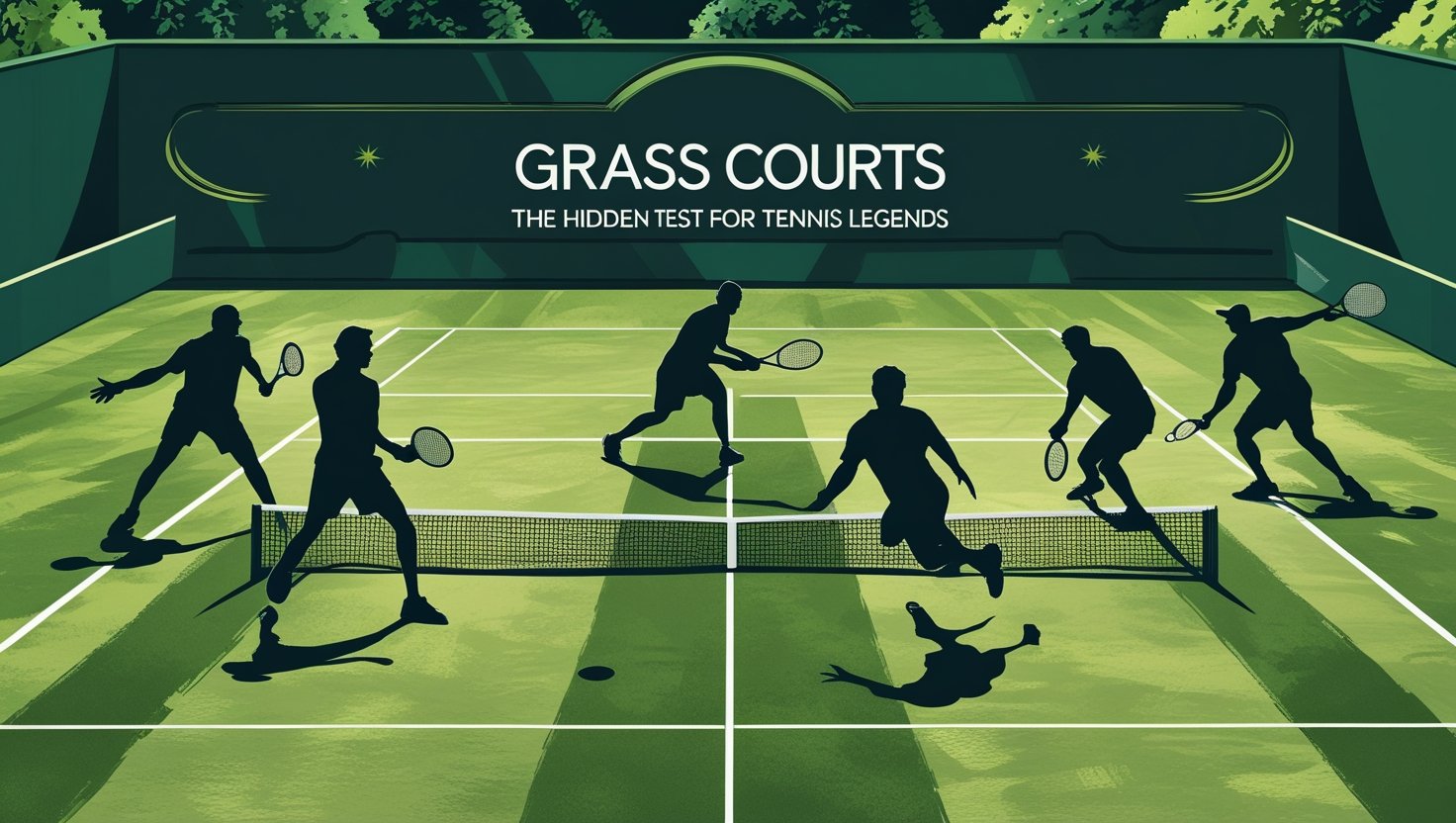 Grass Courts | The Hidden Test for Tennis Legends